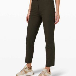 Lululemon City Sleek 5 Pocket 7/8 Pant Dark Olive 4